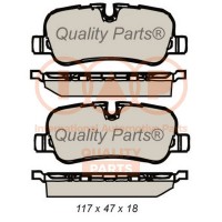 704-14079 IAP QUALITY PARTS Комплект гальмівних колодок дисковий гальм