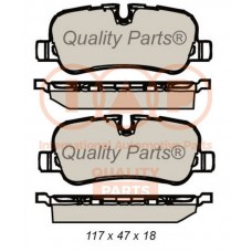 704-14079 IAP QUALITY PARTS Комплект гальмівних колодок дисковий гальм