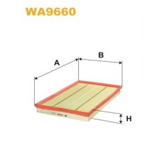 WA9660 WIX FILTERS Повітряний фільтр