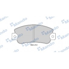 MBF015071 MANDO КомплеК т гальмівних колодок, дискове гальмо