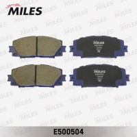 E500504 MILES Комплект гальмівних колодок дисковий гальм