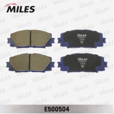 E500504 MILES Комплект гальмівних колодок дисковий гальм
