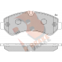 RB2362 R BRAKE Комплект гальмівних колодок дисковий гальм