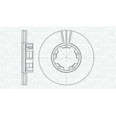361302040376 MAGNETI MARELLI Гальмівний диск