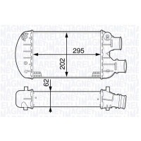 Интеркулер MAGNETI MARELLI 351319203310