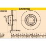 BAR09123 BARUM Гальмівний диск