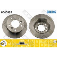 6040885 GIRLING Гальмівний диск