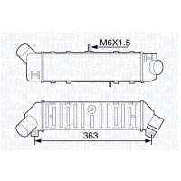 351319203600 MAGNETI MARELLI Интеркулер