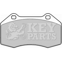 KBP1909 KEY PARTS Комплект гальмівних колодок дисковий гальм