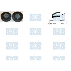 TK1227 Saleri SIL Комплект ременя ГРМ
