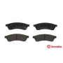 P 10 060 BREMBO Комплект гальмівних колодок дисковий гальм