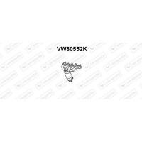 VW80552K VENEPORTE Каталізатор колектора
