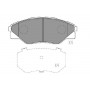 KBP-9135 KAVO PARTS Комплект гальмівних колодок дисковий гальм