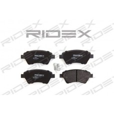 402B0144 RIDEX Комплект гальмівних колодок дисковий гальм