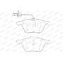 WBP23269B WAGNER Комплект гальмівних колодок дисковий гальм