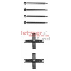 109-1271 METZGER Комплектуючі колодки дискового гальма