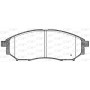 BPA0852.14 OPEN PARTS Комплект гальмівних колодок дисковий гальм