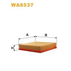 WA6537 WIX FILTERS Повітряний фільтр