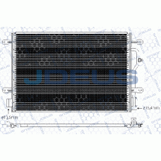 701M22 JDEUS Конденсатор кондиціонера
