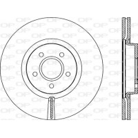 BDR2154.20 OPEN PARTS Гальмівний диск