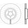 BDR2154.20 OPEN PARTS Гальмівний диск