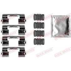 109-1875 QUICK BRAKE Комплектуючі колодки дискового гальма
