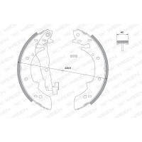 152-2036 WEEN Комплект гальмівних колодок