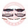 13046070332T-SET-MS MASTER-SPORT GERMANY Комплект гальмівних колодок дисковий гальм
