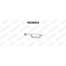 ME50040 VENEPORTE Предглушник вихлопних газів