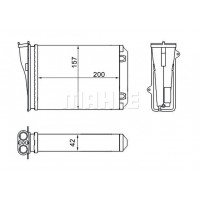 WG2180149 WILMINK GROUP Теплообмінник обігрів салону