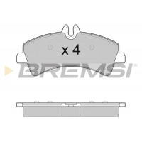 BP3291 BREMSI Комплект гальмівних колодок дисковий гальм