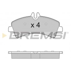 BP3291 BREMSI Комплект гальмівних колодок дисковий гальм