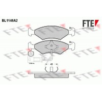 BL1146A2 FTE КомплеК т гальмівних колодок, дискове гальмо