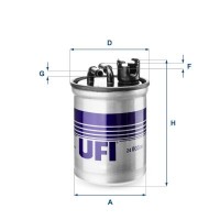 24.003.00 UFI Паливний фільтр
