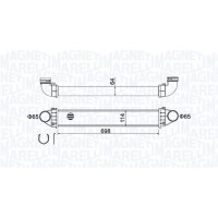 351319204210 MAGNETI MARELLI Интеркулер