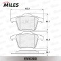 E510300 MILES Комплект гальмівних колодок дисковий гальм