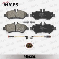 E410306 MILES Комплект гальмівних колодок дисковий гальм