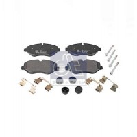 7.92607 DT Spare Parts Комплект гальмівних колодок дисковий гальм