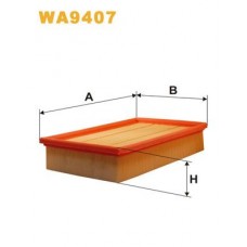 WA9407 WIX FILTERS Повітряний фільтр