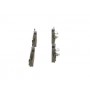 0 986 494 696 BOSCH Комплект гальмівних колодок дисковий гальм