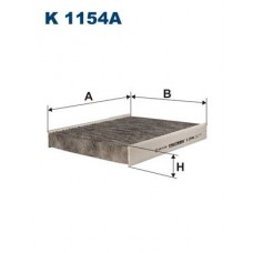 K 1154A FILTRON Фільтр повітря у внутрішньому просторі