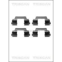 8105 101635 TRISCAN Комплектуючі колодки дискового гальма