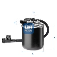 24.193.00 UFI Паливний фільтр