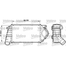 817486 VALEO Интеркулер