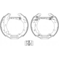8DB 355 005-111 HELLA PAGID Комплект гальмівних колодок