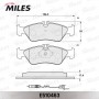 E510463 MILES КомплеК т гальмівних колодок, дискове гальмо