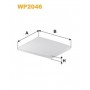 WP2046 WIX FILTERS Фільтр повітря у внутрішньому просторі