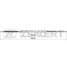 BZ-1176 ZEKKERT Тросик, cтояночный тормоз