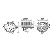 PE8395 AVA QUALITY COOLING Вентилятор салону