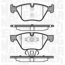 363916060507 MAGNETI MARELLI Комплект гальмівних колодок дисковий гальм